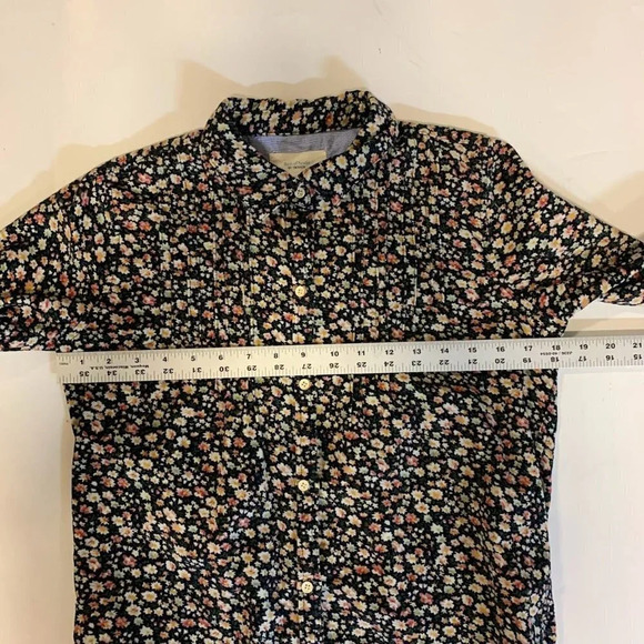 Birds of Paradise Trovata Women's Ditsy Floral Pattern Corduroy‎ Shirt Size XS - Picture 12 of 14